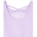 Childrens Place Lilac Flip Sequin Cross Back Top